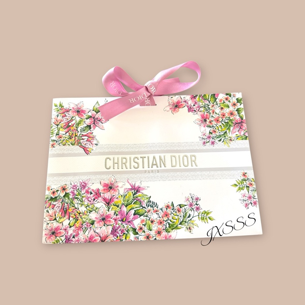 Dior (Spring 2024) Medium Sized Floral Gift Bag